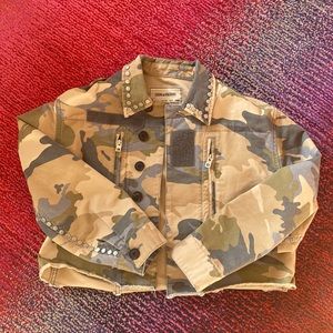 COPY - Zadig & Voltaire Cropped Camo Jacket